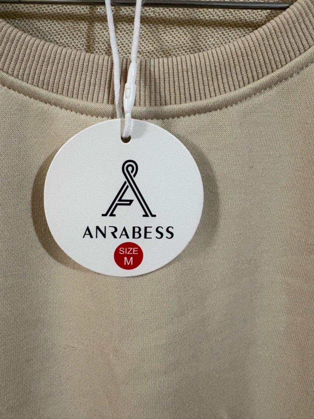 ANRABESS Oversized Sweatshirt Dress with Pleated Skirt - New with Label - Size M - Picture 6 of 7